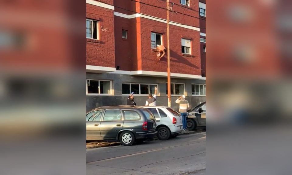 Dio positivo de coronavirus, quiso escapar del hospital y se tiró por la ventana