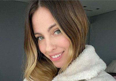 Rocío Guirao Díaz sacó pecho en plena ola polar y bailó en top negro y pantalón deportivo