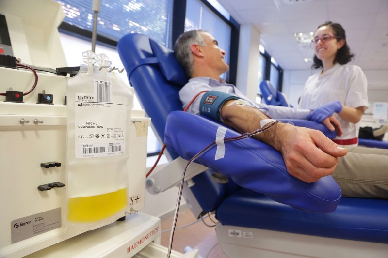 Donar plasma no reduciría los anticuerpos del paciente, según una investigación