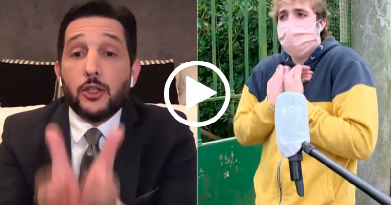 Germán Paoloski enfrentó a un influencer que rompió la cuarentena: “Te mofás de los animales”