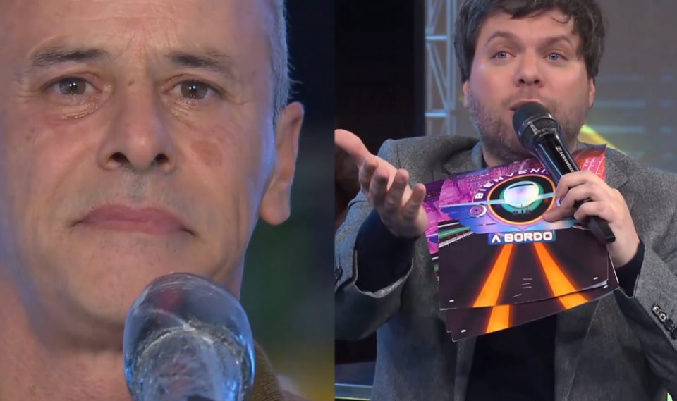 Emocionante noche para Guido Kaczka: un taxista lloró al recibir un regalo para su esposa