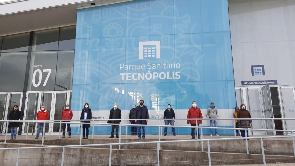 Coronavirus: el Gobierno comenzó a derivar contagiados a los pabellones de Tecnópolis