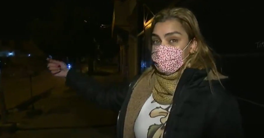 Intentaron robarle a una mujer a 100 metros de donde vecinos marchaban contra la inseguridad