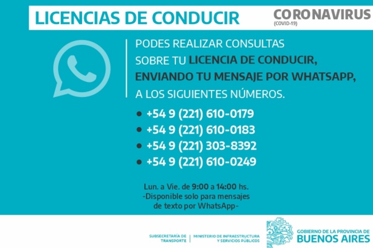 Licencias de conducir y multas: extendieron el vencimiento por 180 días