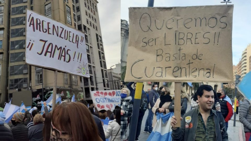 Banderazo en Córdoba: Miles de personas reclaman por libertad y justicia