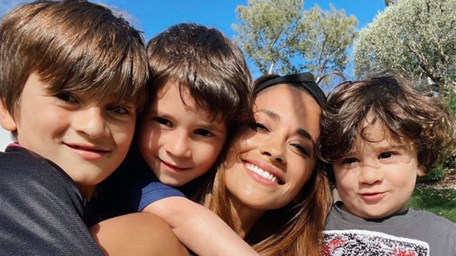 Antonela Roccuzzo y una postal en familia a puro goce: “Mi todo”