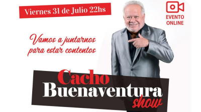Cuarentena con humor cordobés: Cacho Buenaventura se lanza en la web