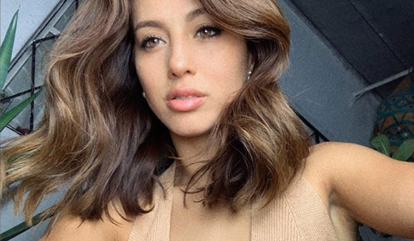 Flor Vigna bailó a puro ritmo en ropa interior y se olvidó del frío: “Dancing with perchero”