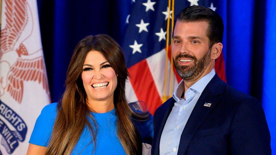 La novia del hijo de Donald Trump se contagió de coronavirus