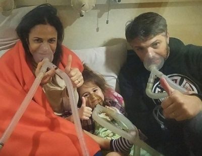 “Estamos los tres vivos”: el mensaje de María Fernanda Callejón tras intoxicarse con monóxido de carbono