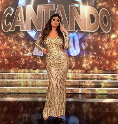 El look de Moria Casán (ultra dorado) que se robó las miradas en el inicio del “Cantando 2020”