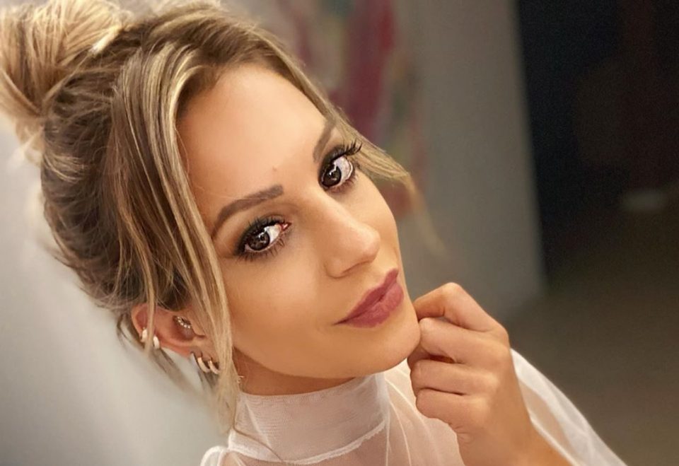 Noelia Marzol posó en ropa interior al borde de la censura: “Sigo pensando cositas”