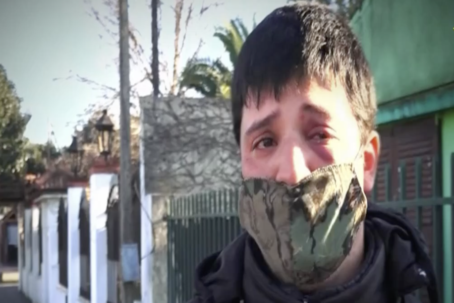 Brutal ataque a un repartidor por segunda vez en el mes: “Es terrible lo que me pasó”