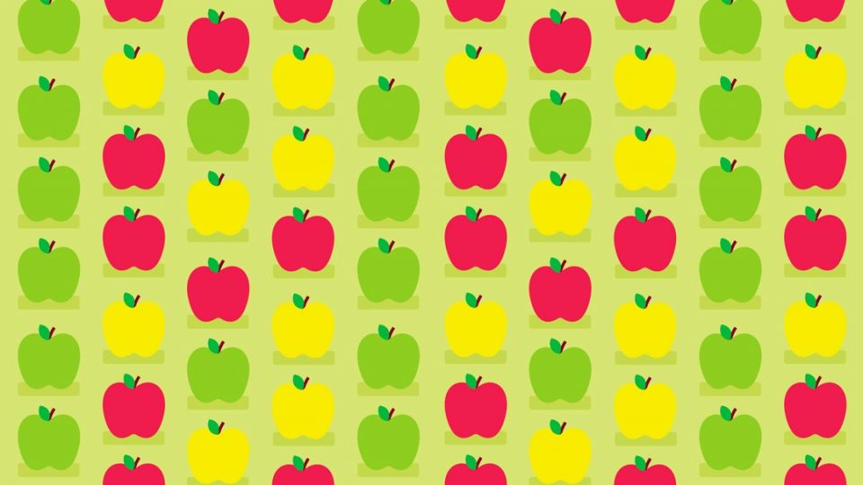 Reto viral: encontrar las tres manzanas con gusano escondidas (una tarea nada dulce)