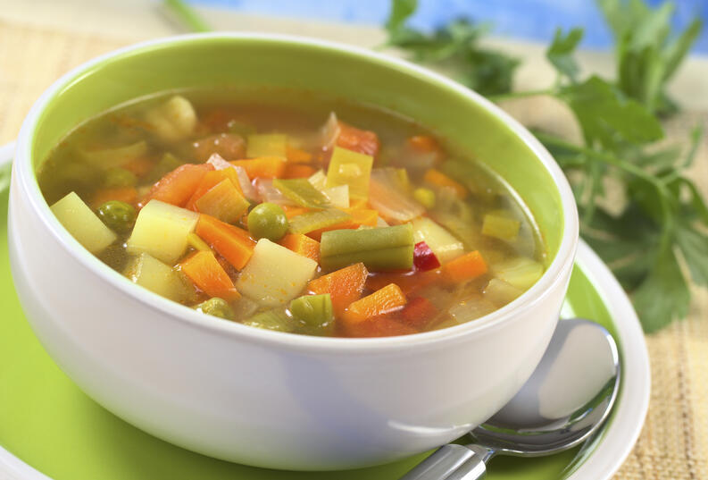 Sopa de verduras, una receta nutritiva e ideal para el invierno