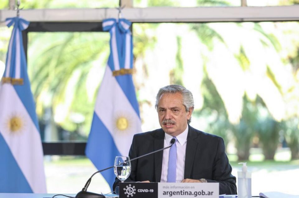 Alberto Fernández sobre la cuarentena: “La única medicina es acotar la circulación”