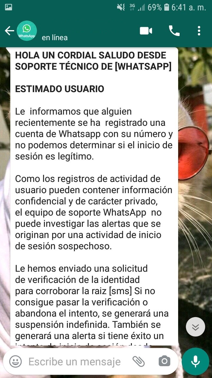 Cómo con un solo mensaje pueden robarte tu cuenta de WhatsApp