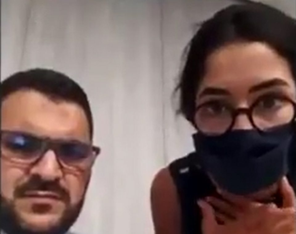 Beirut: una periodista transmitía en vivo cuando la explosión la expulsó por el aire