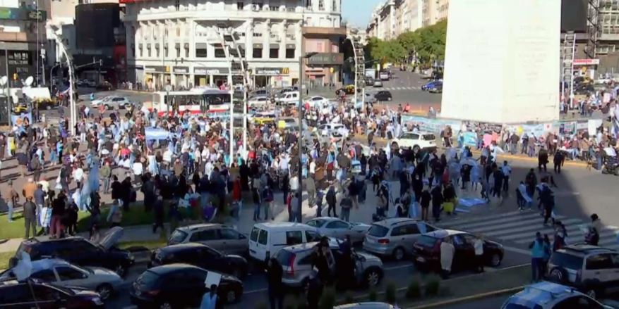 17A: comenzó el banderazo en diferentes puntos del país