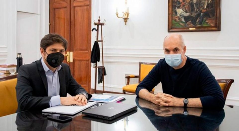 Coronavirus: Horacio Rodríguez Larreta y Axel Kicillof se reúnen para definir cómo sigue la cuarentena