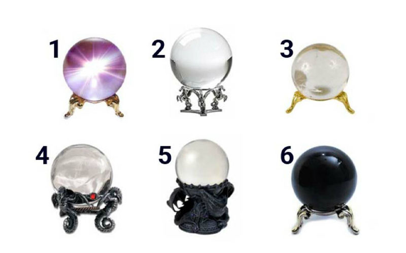 ¿Qué bola de cristal elegís?: el test psicológico que adivina tu futuro (no muy lejano)