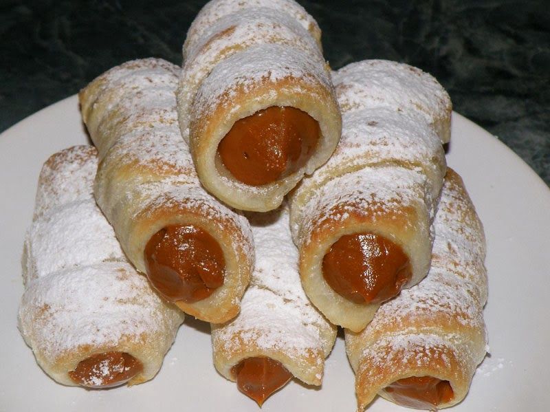 Cañoncitos de dulce de leche: una preparación sencilla para la merienda
