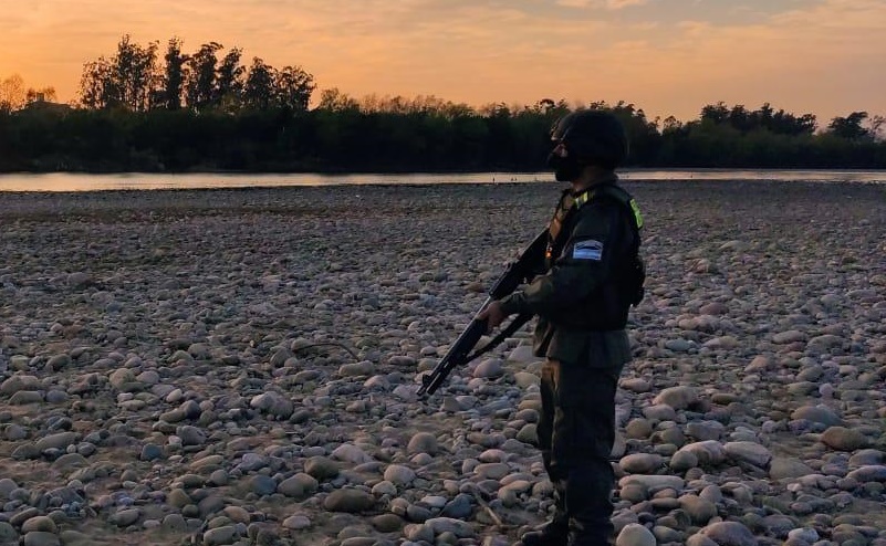 Coronavirus: reforzaron los controles de la Gendarmería en zonas fronterizas de Salta