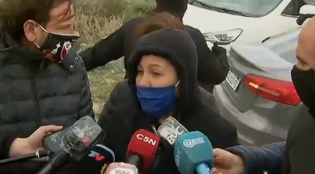 “Mi instinto me dice que es él”, expresó la madre de Facundo Astudillo Castro tras el hallazgo del cadáver
