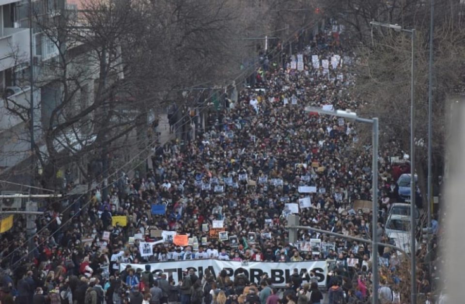 Crimen de Blas: en silencio, una multitud marchó para pedir justicia