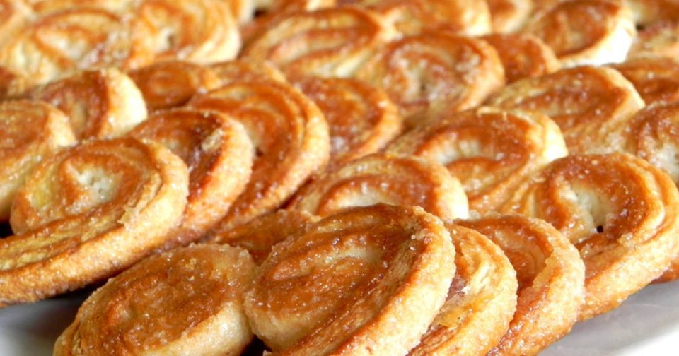 Palmeritas con masa de empanada (bien crujientes): cómo hacerlas en tres simples pasos