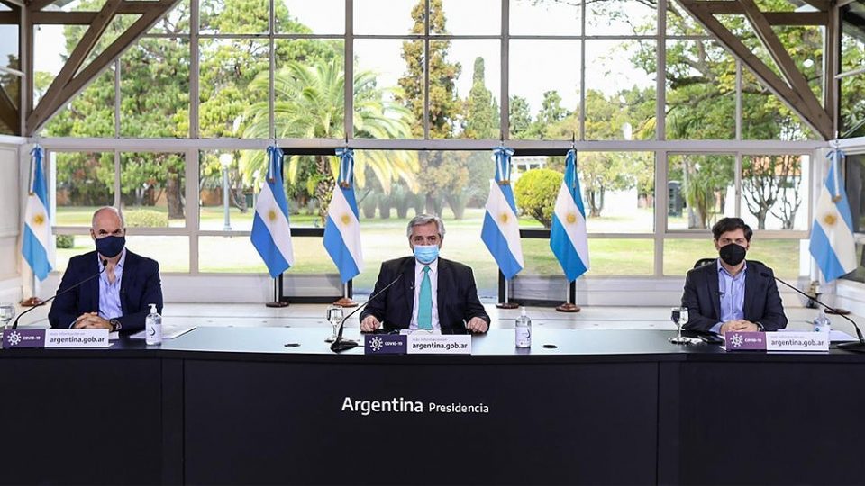 Alberto Fernández recibirá a Axel Kicillof y Horacio Rodríguez Larreta para definir la cuarentena en AMBA