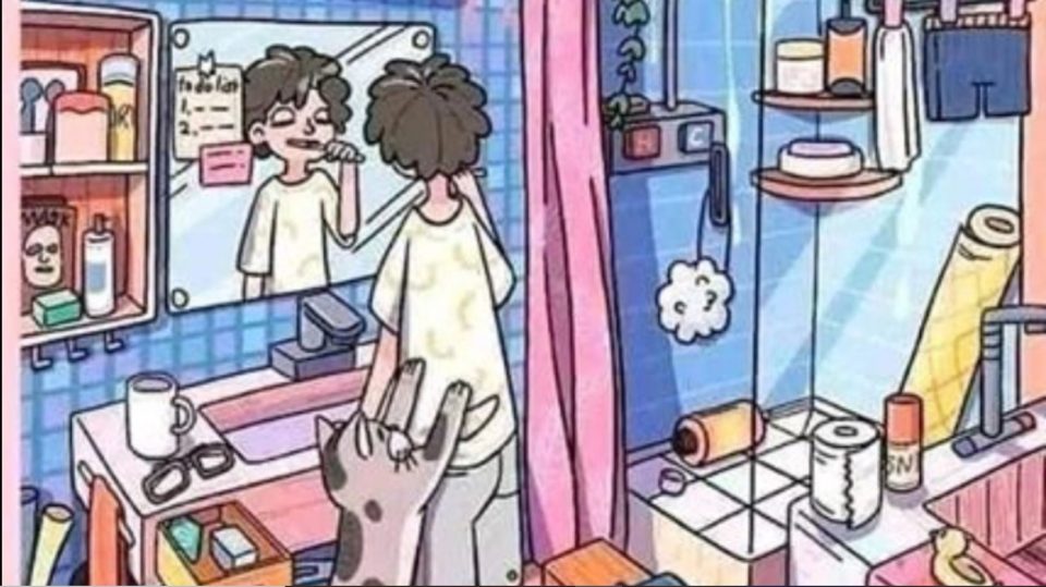 “¿Podés ver los seis objetos que se esconden en la imagen?”, el reto viral que nadie puede completar