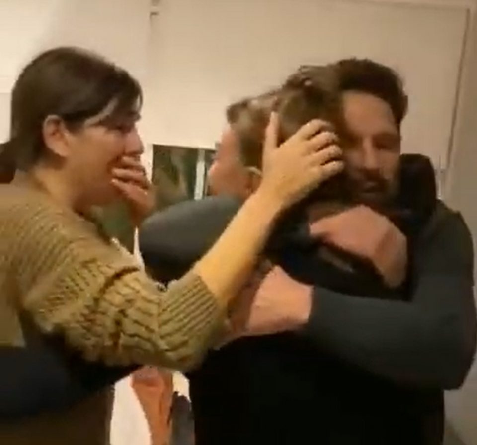 Andrea Frigerio se reencontró con su hija tras ocho meses sin verse: “Qué sorpresa, ¡eh!”