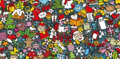 ¿Dónde está el caramelo verde?: el reto visual que te prepara para la llegada de Navidad