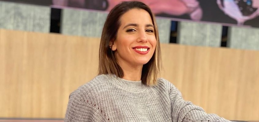 Cinthia Fernández entrenó con top deportivo y calzas bajas: “A arrancar con todo este día”