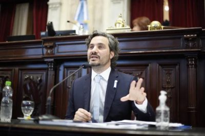 Santiago Cafiero brindará un informe de gestión y responderá preguntas en el Senado