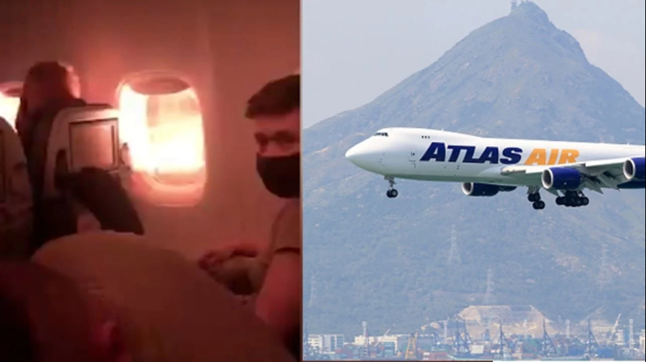 Un avión se prendió fuego en pleno vuelo y generó pánico en la tripulación