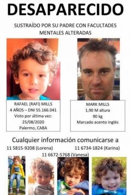Desesperada búsqueda de un nene: su madre denunció que se lo llevó su ex