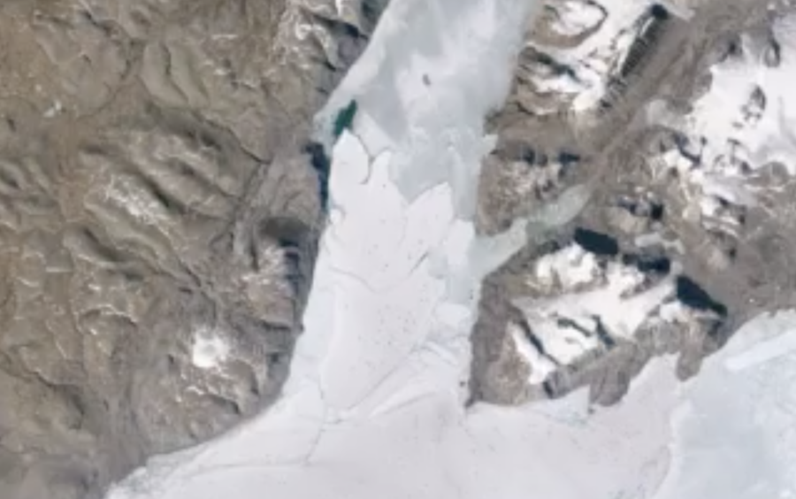 Así se rompió la plataforma de hielo más grande del Ártico