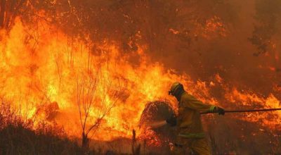 Incendios: Encontraron a un joven con más del 60% del cuerpo quemado
