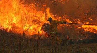 Incendios: Murió el joven que sufrió graves quemaduras en Río Pinto