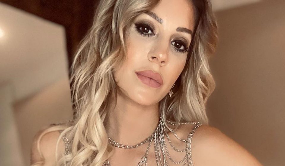 En (diminuta) lencería, Noelia Marzol despertó suspiros en las redes