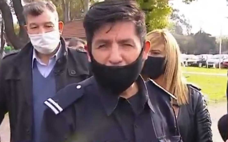 “Nunca pensé en suicidarme”: habló Oscar Pagano, el policía que se subió a una antena