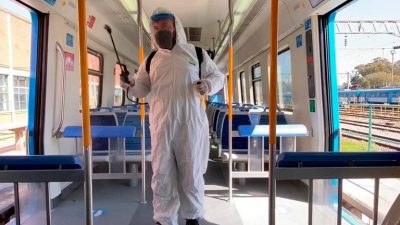 PHMG: el producto que llega para reemplazar la lavandina en el transporte público