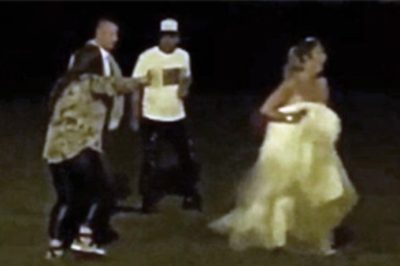 Video: una novia terminó a las trompadas con un invitado en su propia boda