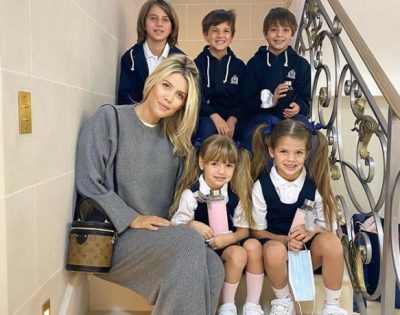 “El grupo más fuerte”, Wanda Nara compartió la vuelta a las clases de sus hijos en plena pandemia