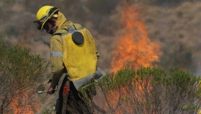 Aseguran que uno de los incendios de Córdoba se ubicó entre los más complicados del mundo