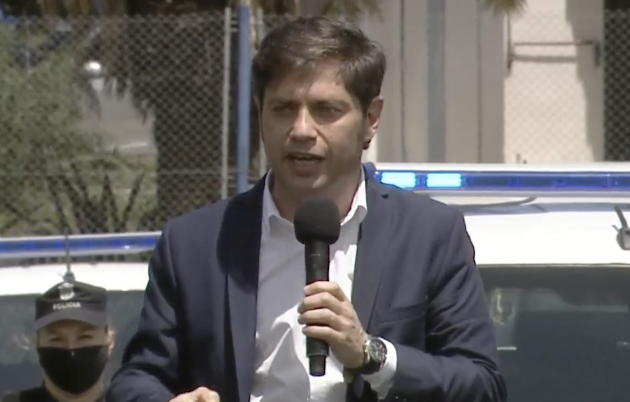 Axel Kicillof: “No es año de campaña, sino de pandemia”