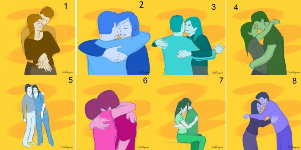 “¿Cómo abrazás a tu pareja?”: descubrí qué significa cada uno