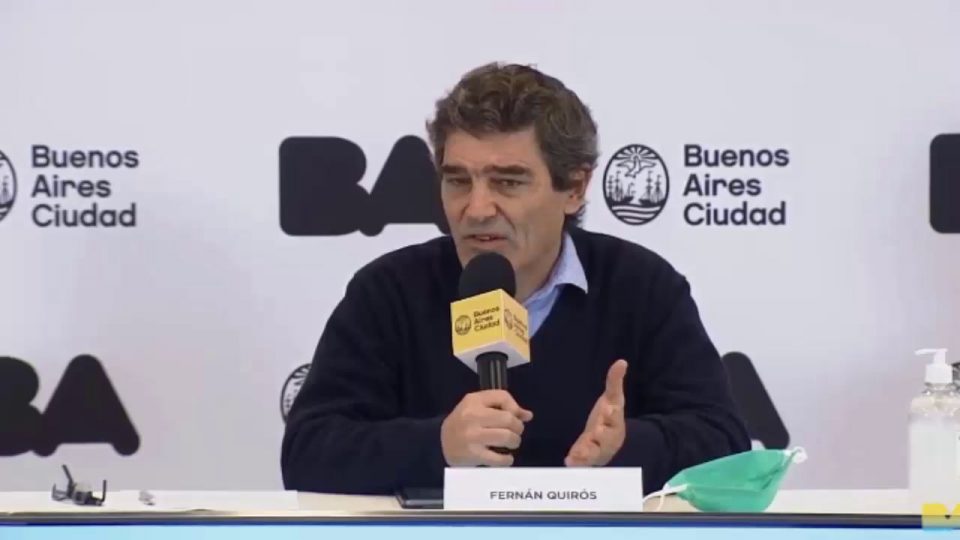 Fernán Quirós confirmó la apertura de más espacios cerrados en la Ciudad